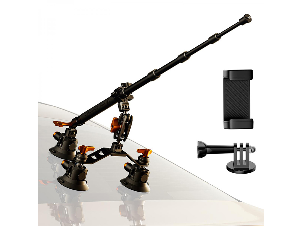 K&F Concept MS-44 Araba Montaj Aparatı 32-110cm (KF31.197) 360 Derece Dönebilir